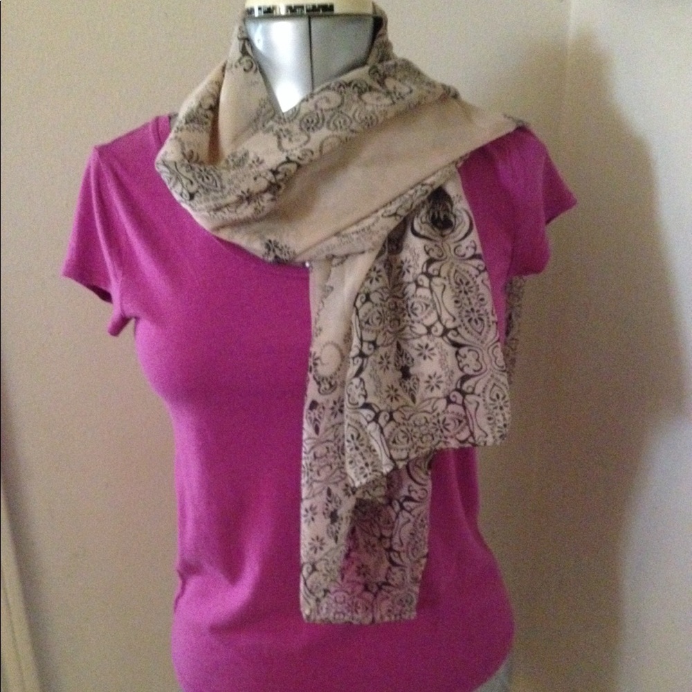 Porcelain Printed Scarf
